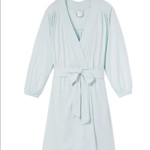 Lake DreamKnit Robe Coastal Blue Size S
